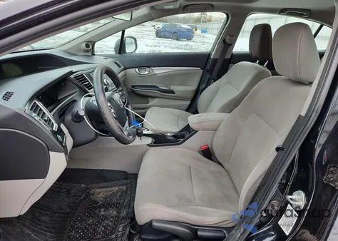 2013 Honda Civic Ex from USA, damaged, VIN 19XFB2F83DE220243